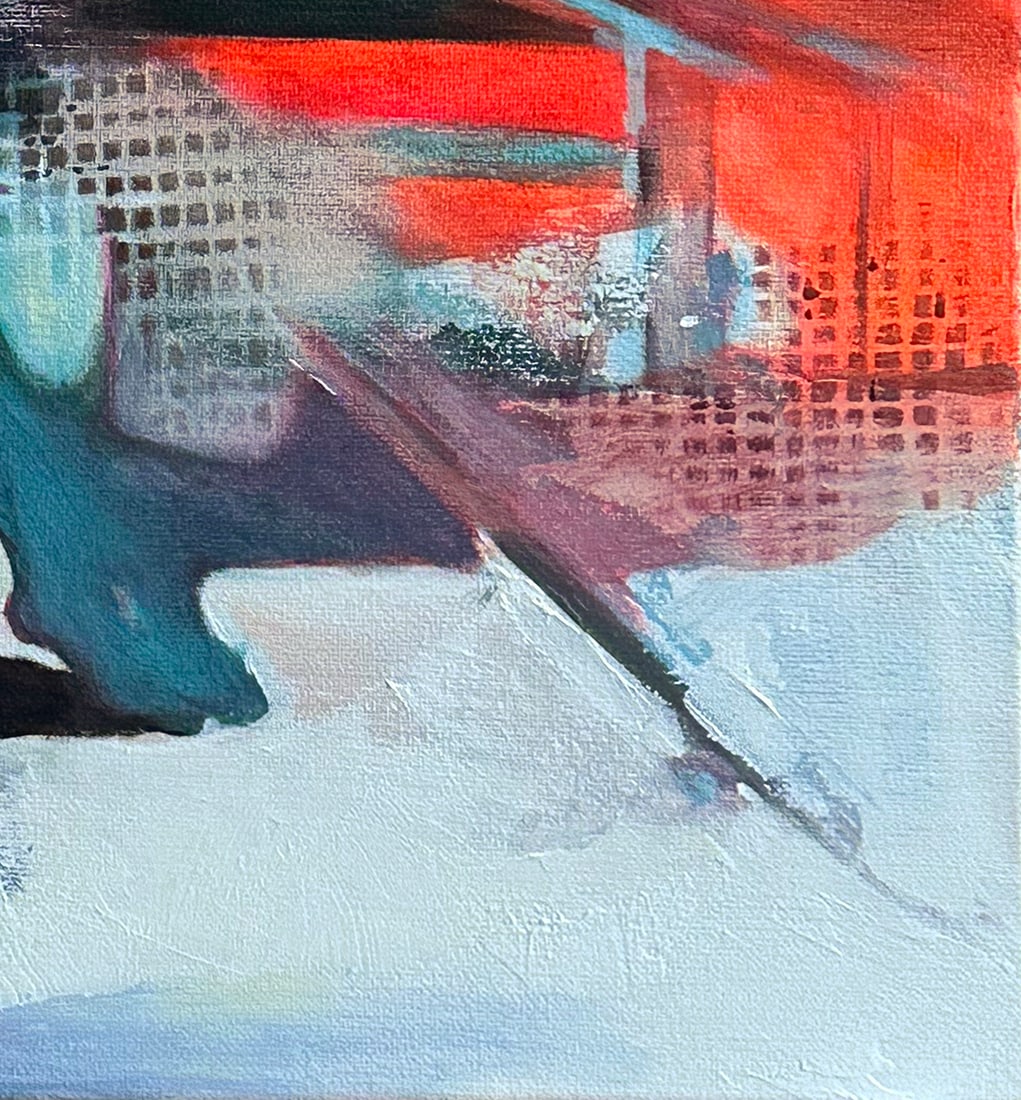 Oil genre painting Waiting Ivan T. - 5