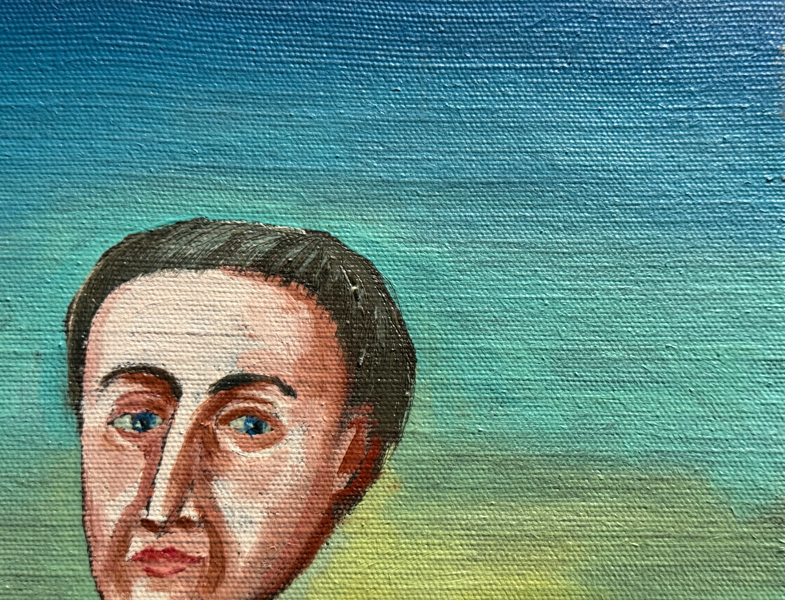 Oil painting with frame Hryhorii Skovoroda K. Leonid - 3