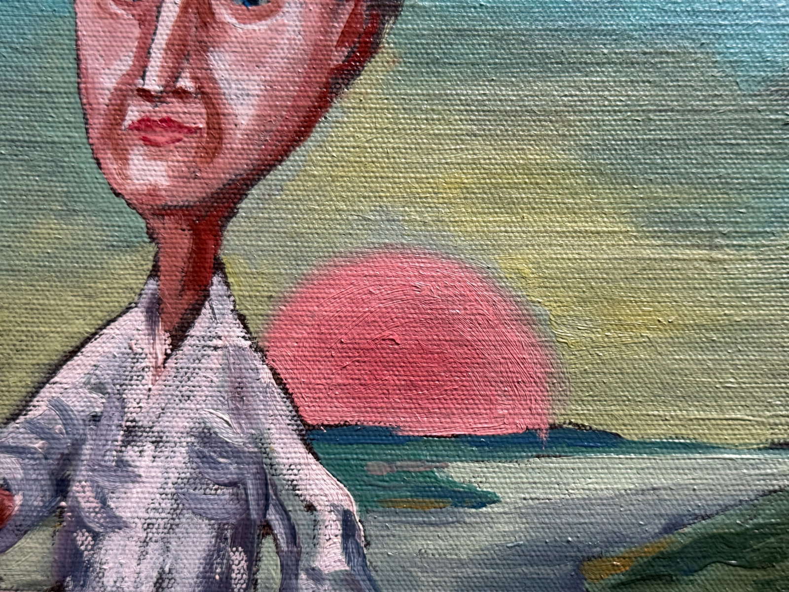 Oil painting with frame Hryhorii Skovoroda K. Leonid - 4
