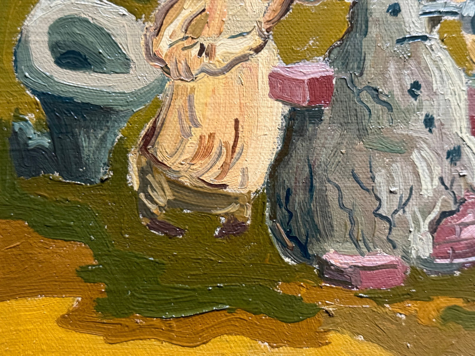 Oil painting with frame absurdity K. Leonid - 5