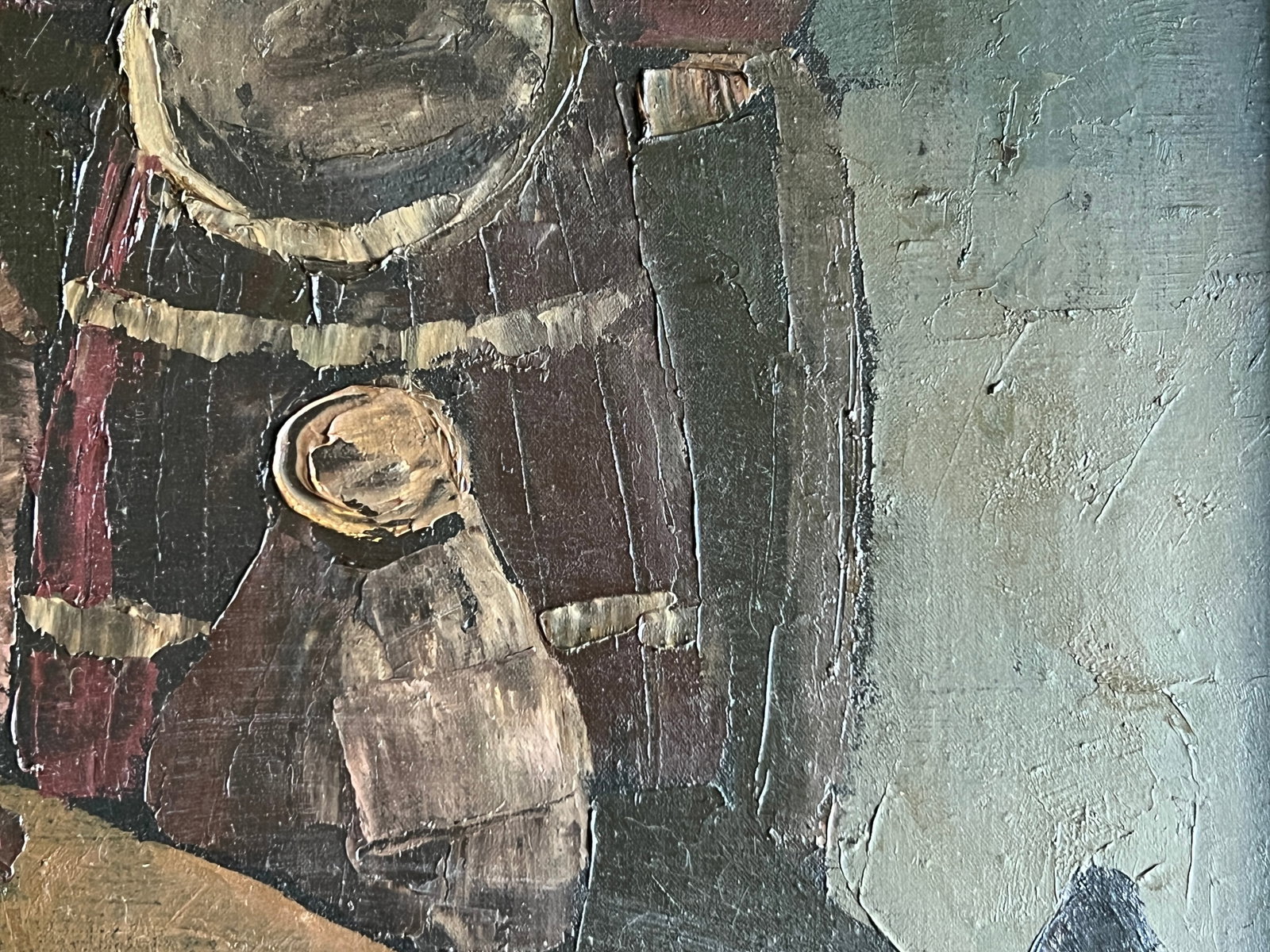 Oil painting with frame Rat K. Leonid - 7