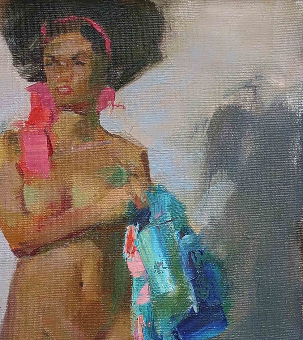 Oil painting mulatto Serg Kovalenko - 2
