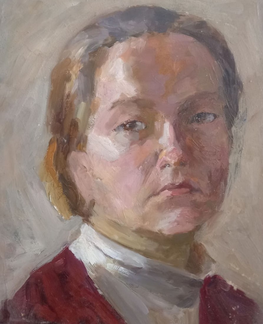 Oil painting Vita Alex Ditriev: Title: Oil painting Vita Alex Ditriev Description: 430AD Painter: Alex Ditriev S?ze: 33x40 cm/ 12.99x15.75 inches Components: oil, cardboard Original painting from our collection ERA: Short informatio