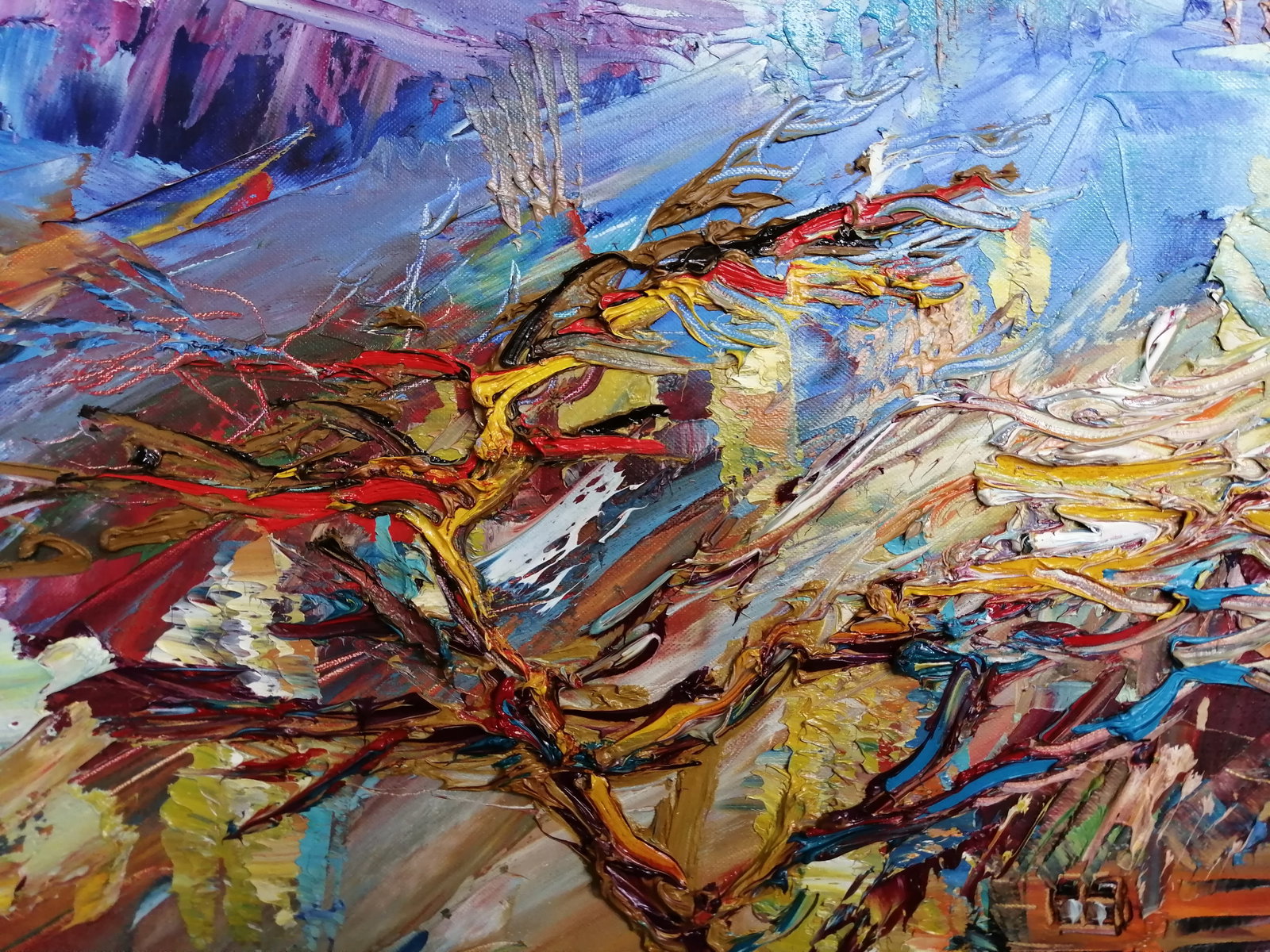 Oil painting Autumn Yurii Kopchak - 3