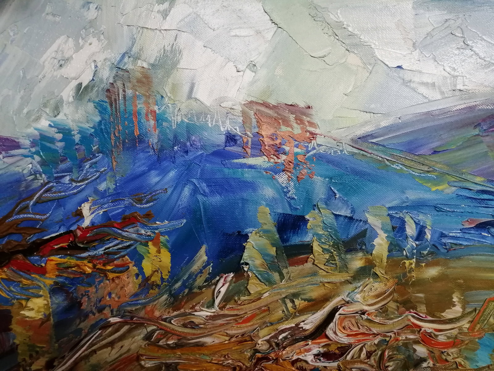 Oil painting Autumn Yurii Kopchak - 4