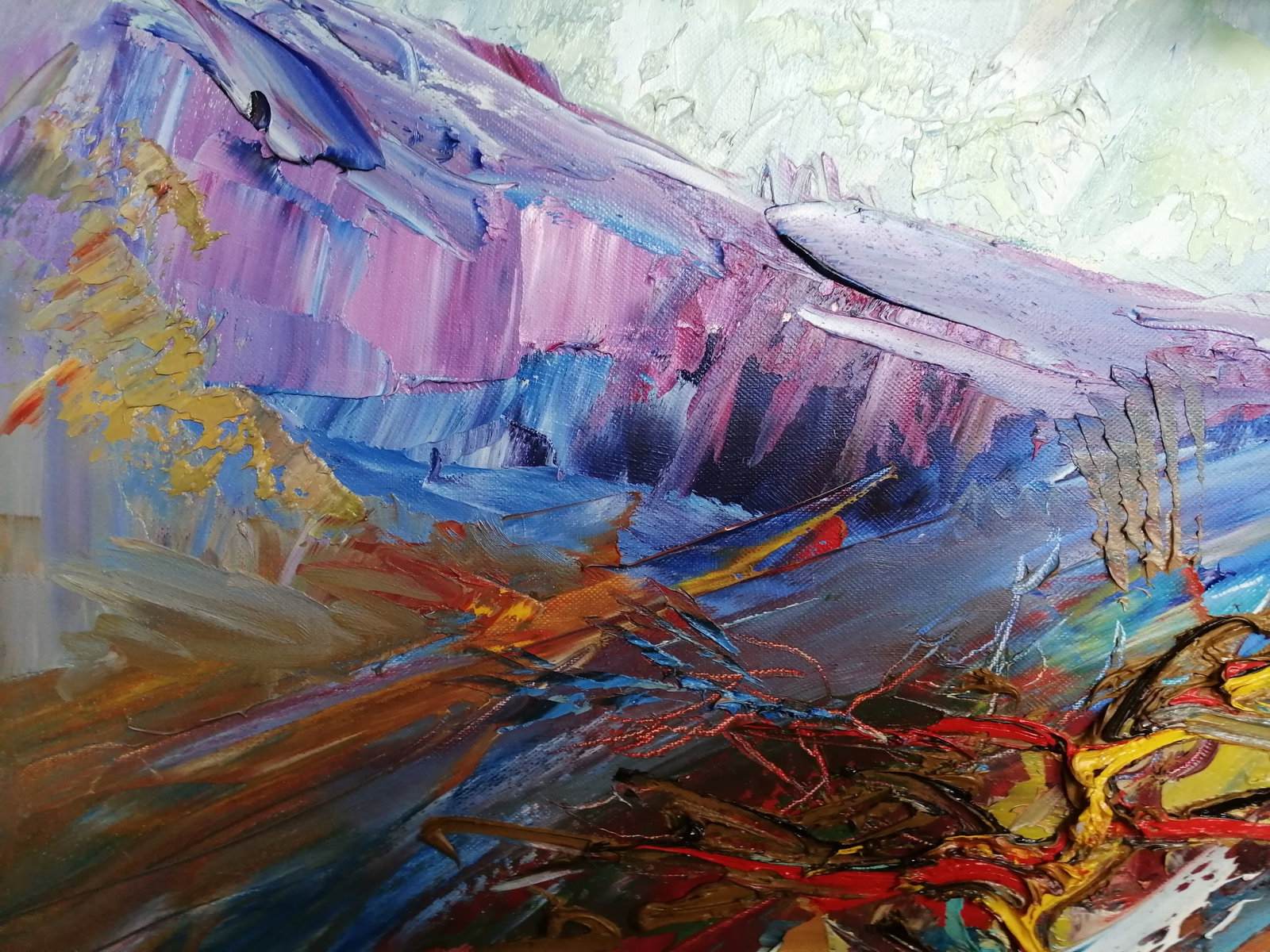 Oil painting Autumn Yurii Kopchak - 5