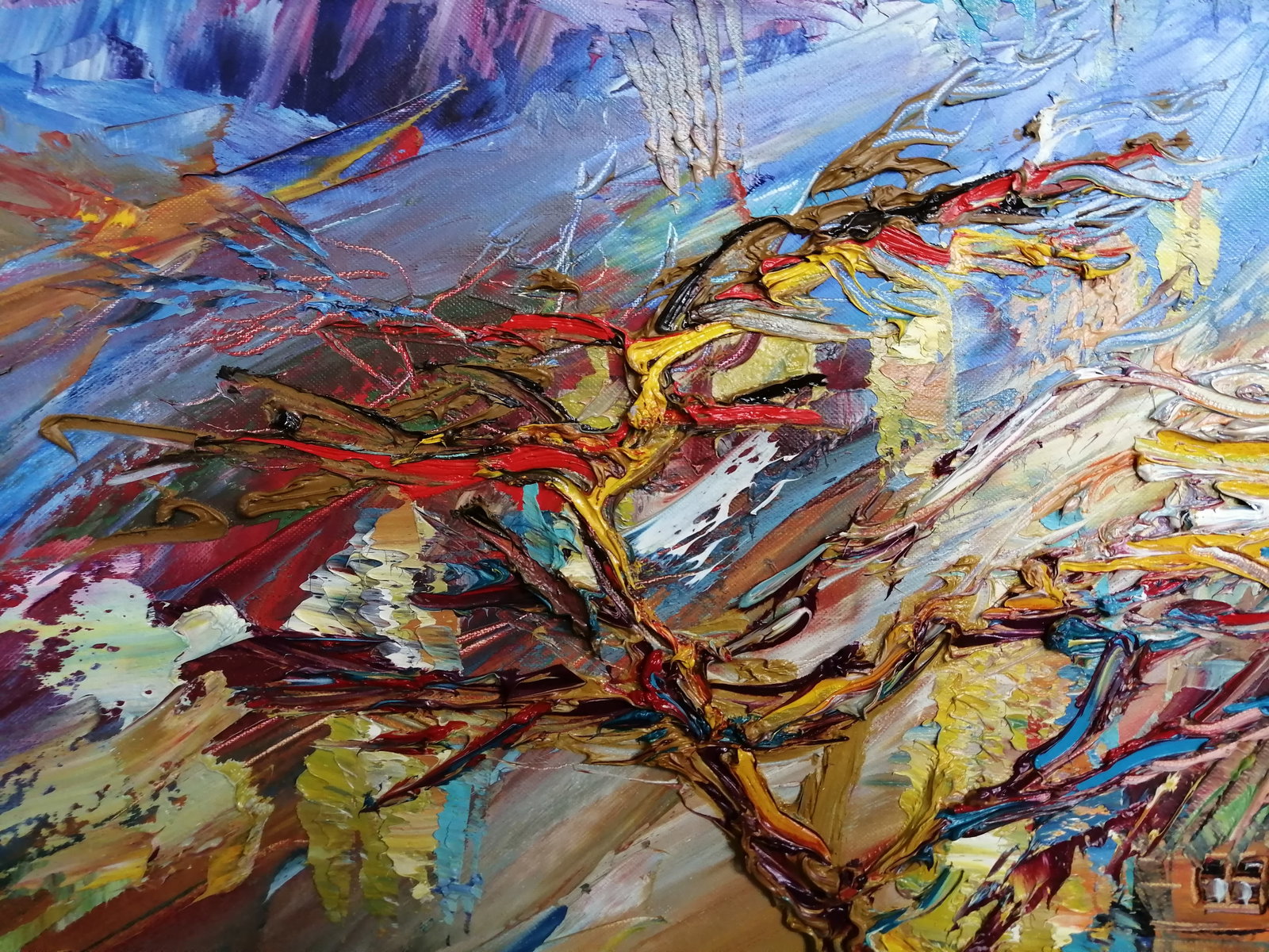Oil painting Autumn Yurii Kopchak - 8