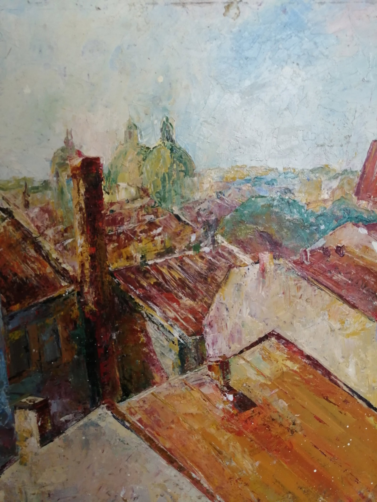 Oil painting Lviv Vadim Os'onov - 2