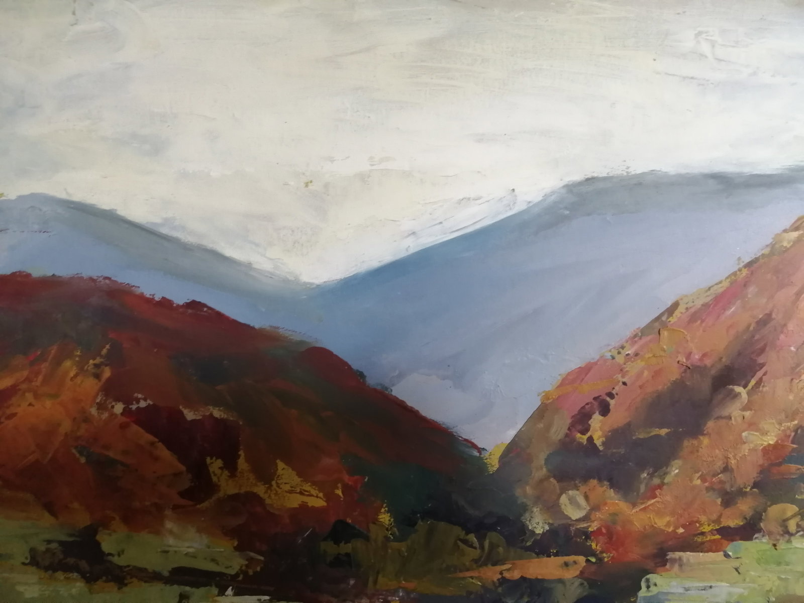 Oil painting Mountain Vadim Os'onov - 3