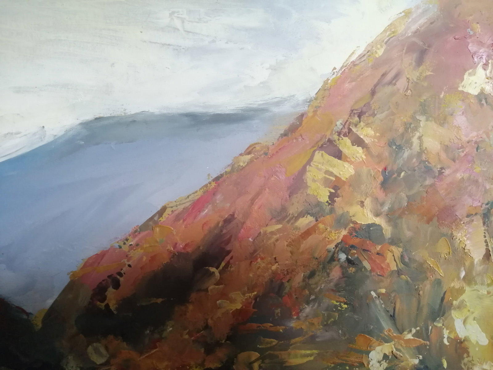 Oil painting Mountain Vadim Os'onov - 4