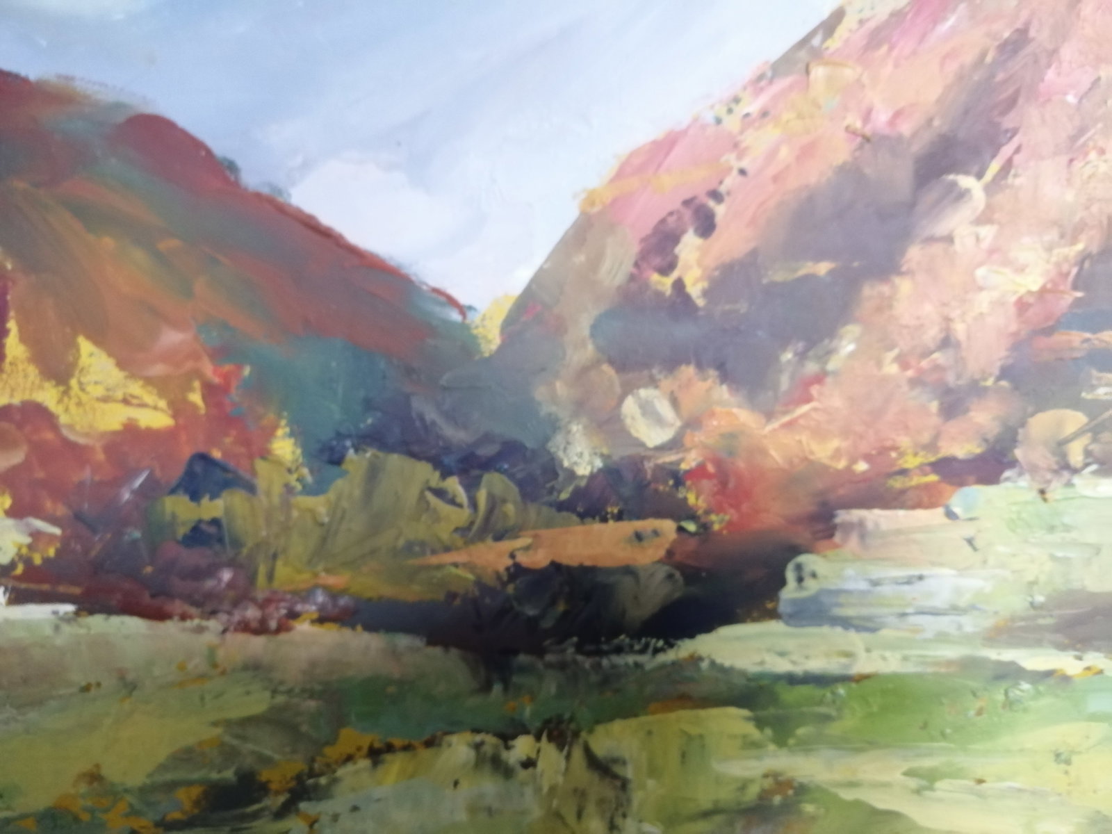 Oil painting Mountain Vadim Os'onov - 7