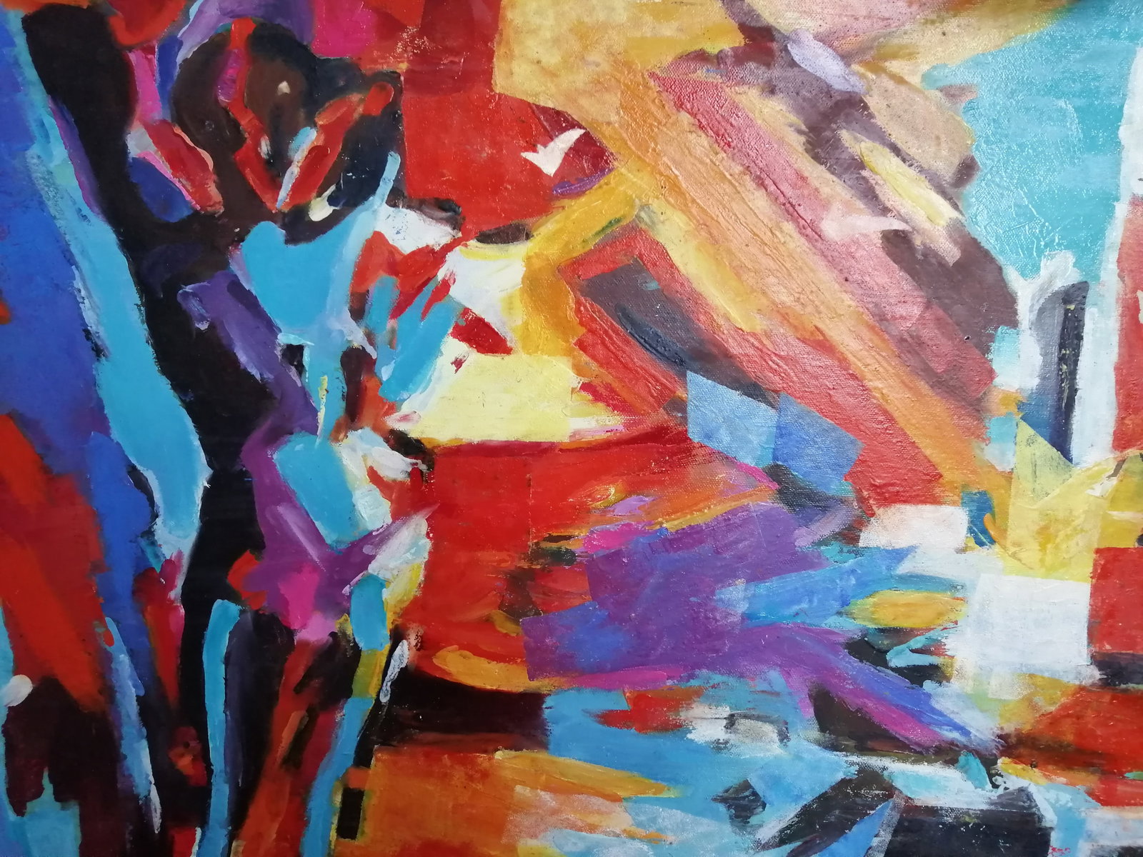 Oil painting Abstact Vadim Os'onov - 3