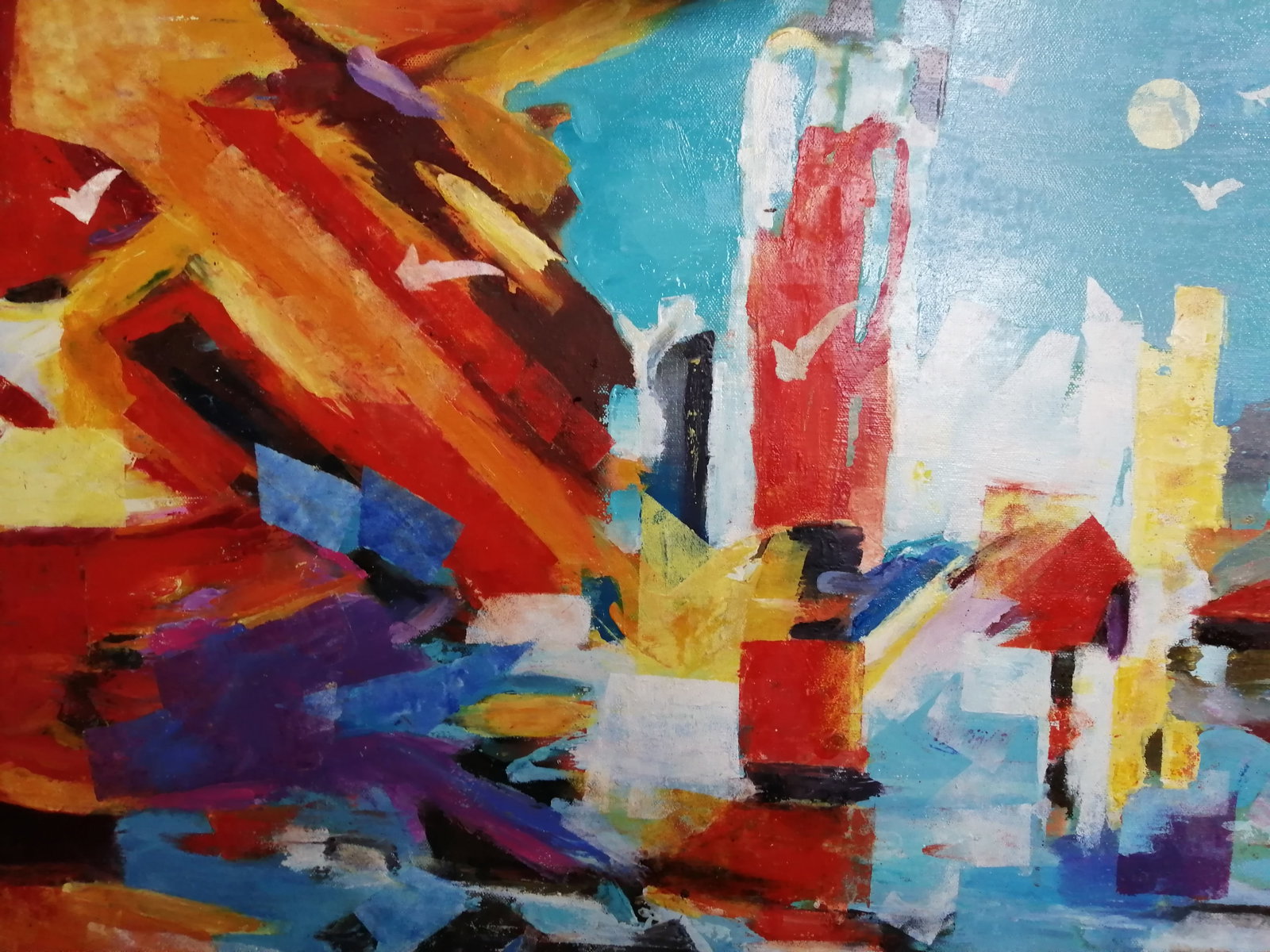 Oil painting Abstact Vadim Os'onov - 6