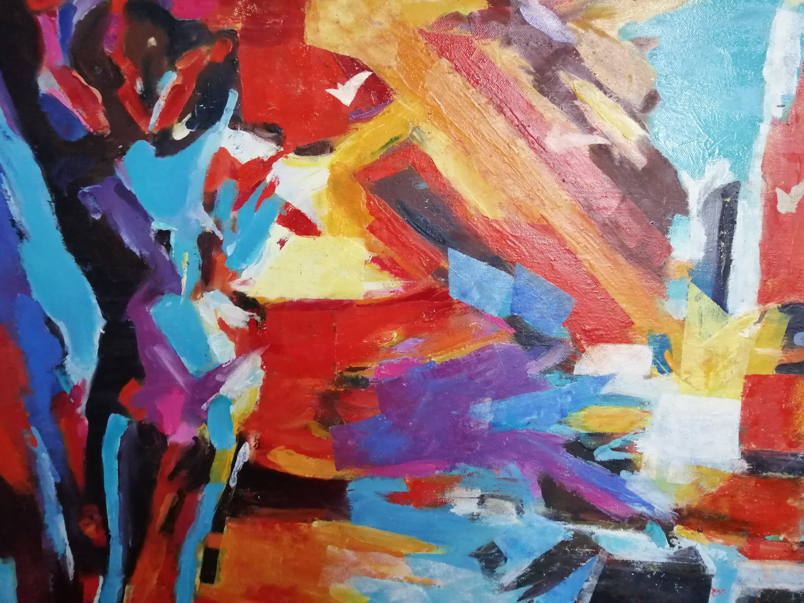 Oil painting Abstact Vadim Os'onov - 8