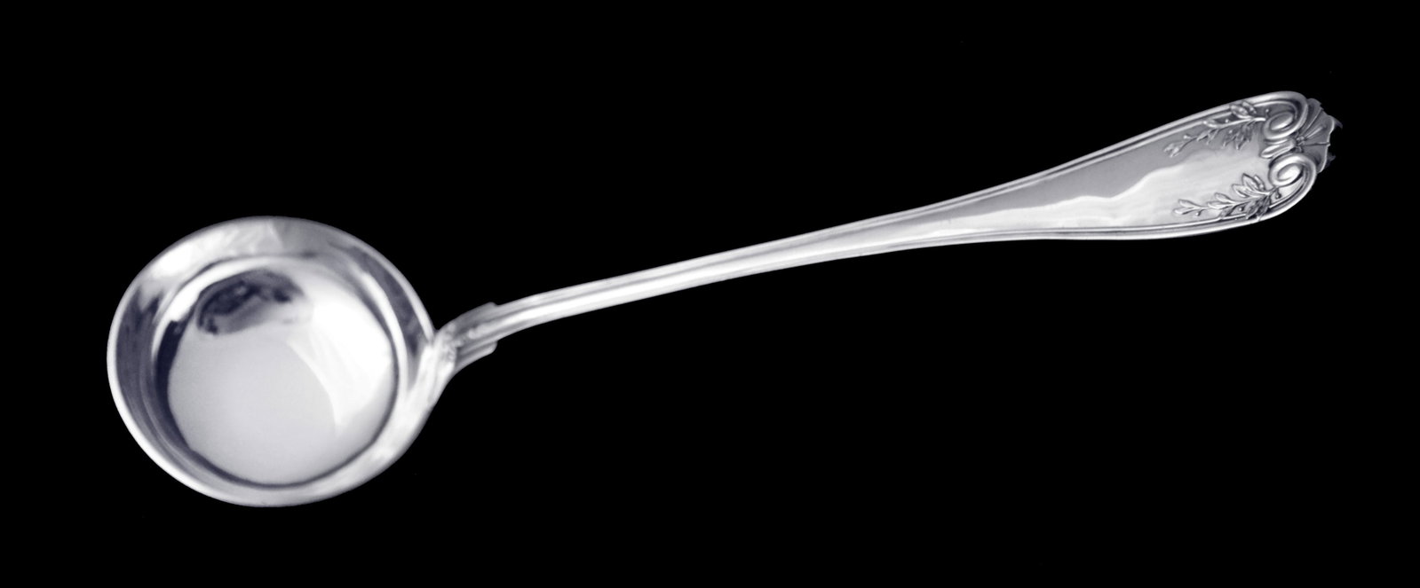 BF - Stunning Set of 8 Magnificent French Antique Sterling Silver Flatware Serving Pieces. - 6