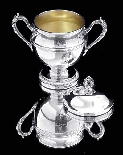KELLER FRENCH 950 STERLING SILVER TEA SET and WRAPS, MUSEUM QUALITY 1850-1899 - 7
