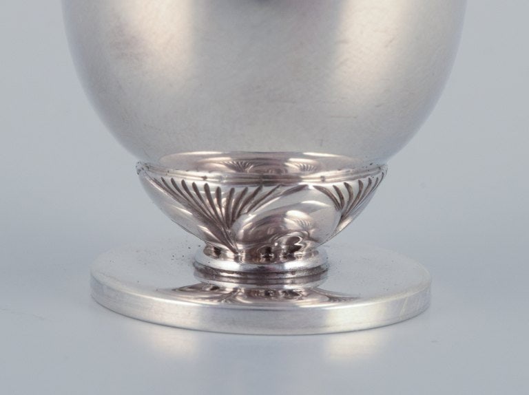 Gundorph Albertus (1887-1970) for Georg Jensen, Denmark, "Cactus" salt and pepper shakers in - 6