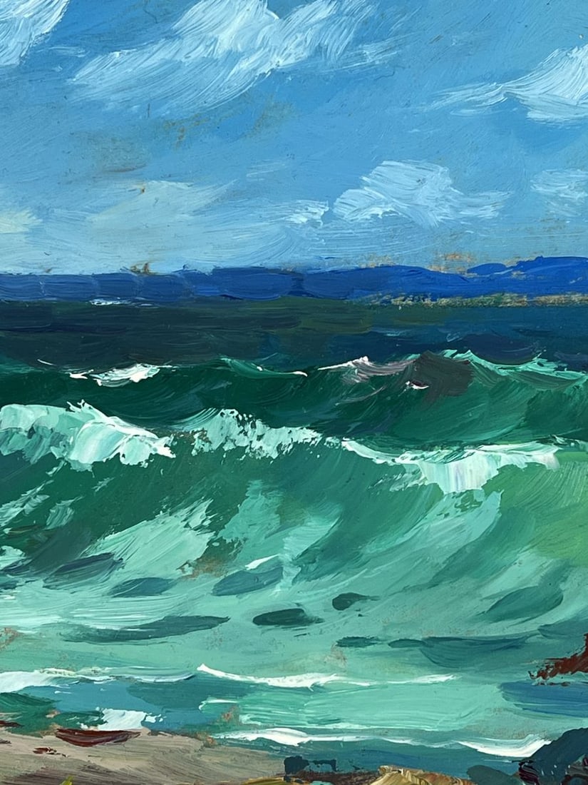 Oil painting Waves Coming to the Shore Yuriy Suprunchuk - 6