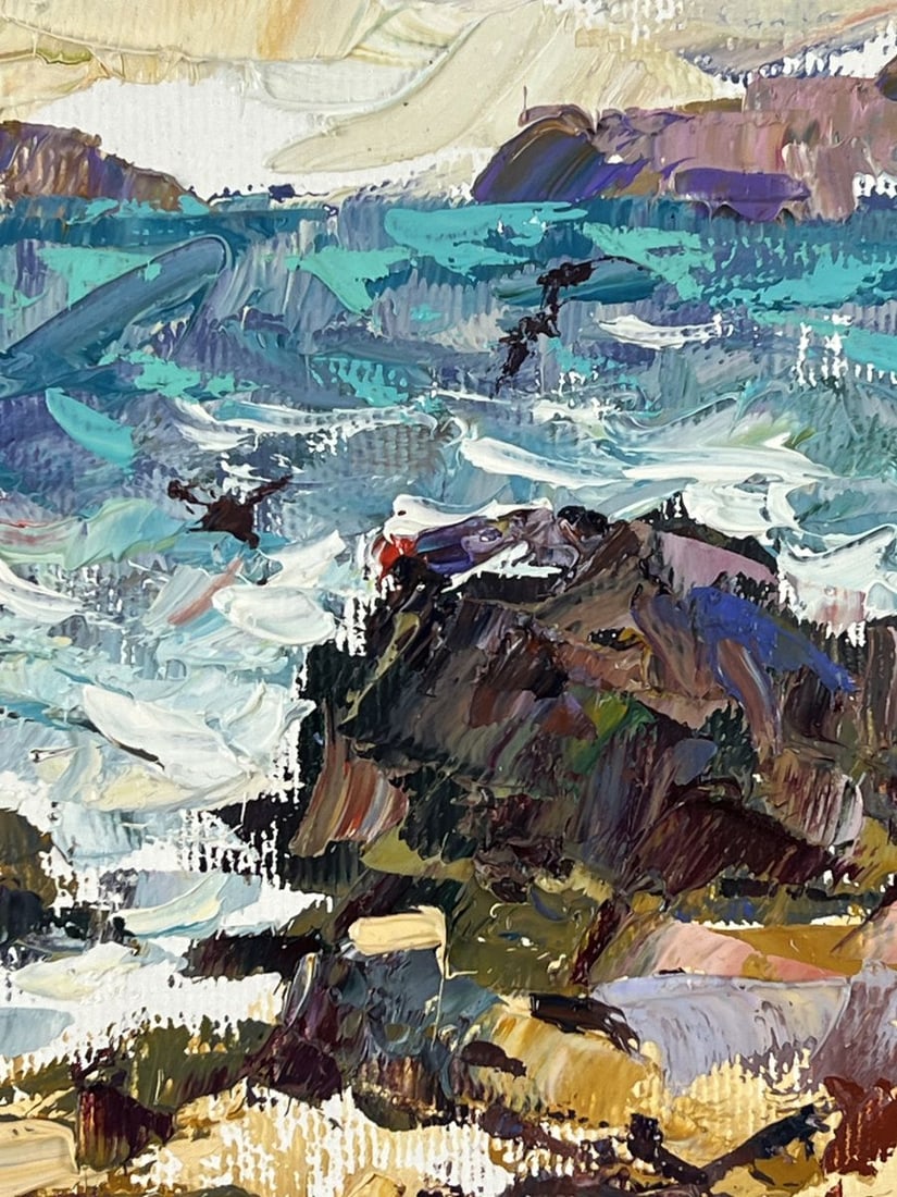 Oil painting Light Wind at Sea Oleksiy Ivanyuk - 7