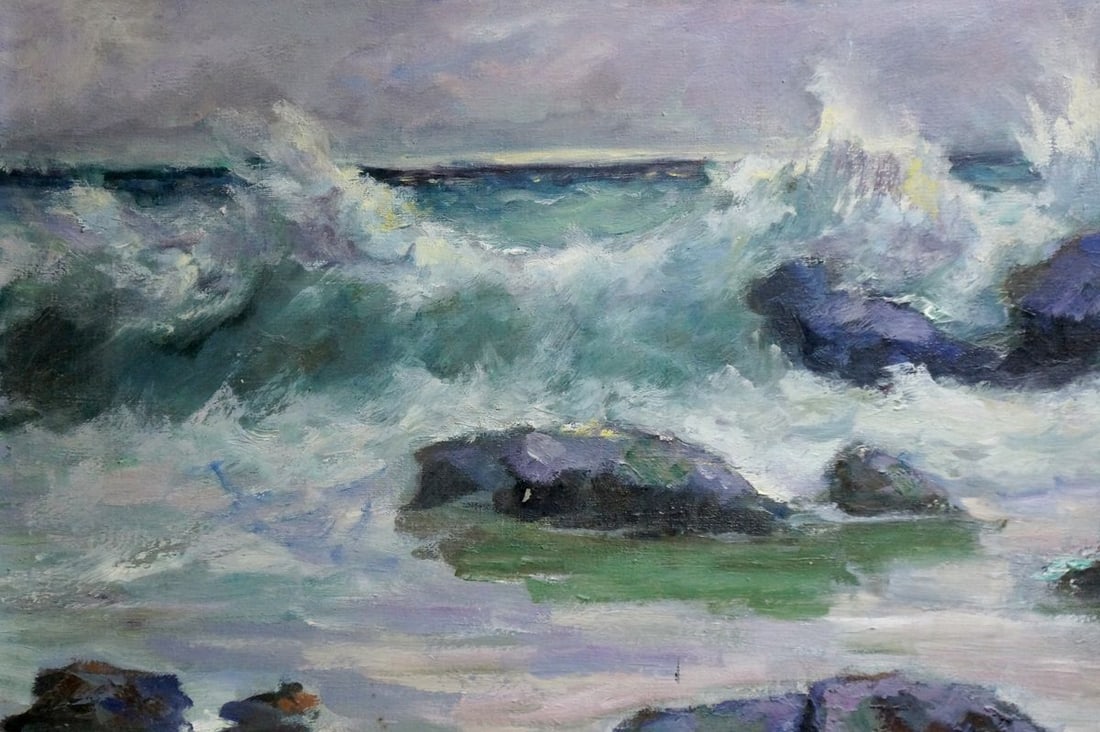 Oil painting Seascape Sokolov Vasily Vasilievich - 3