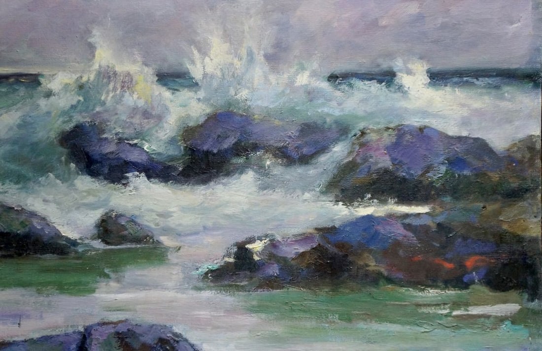 Oil painting Seascape Sokolov Vasily Vasilievich - 4