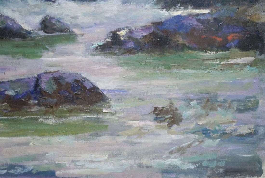Oil painting Seascape Sokolov Vasily Vasilievich - 5