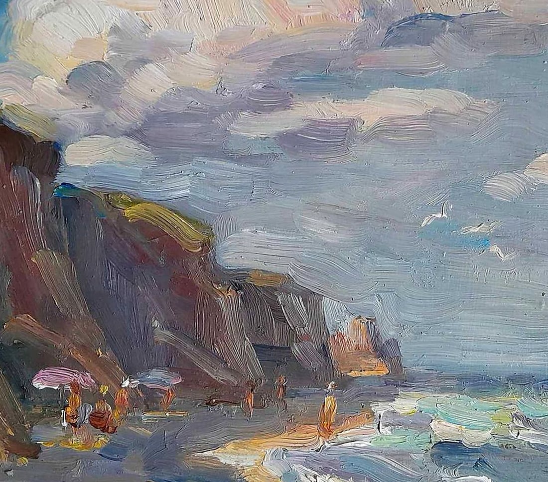 Oil painting Rocky coast Kovalenko Ivan Mikhailovich - 6