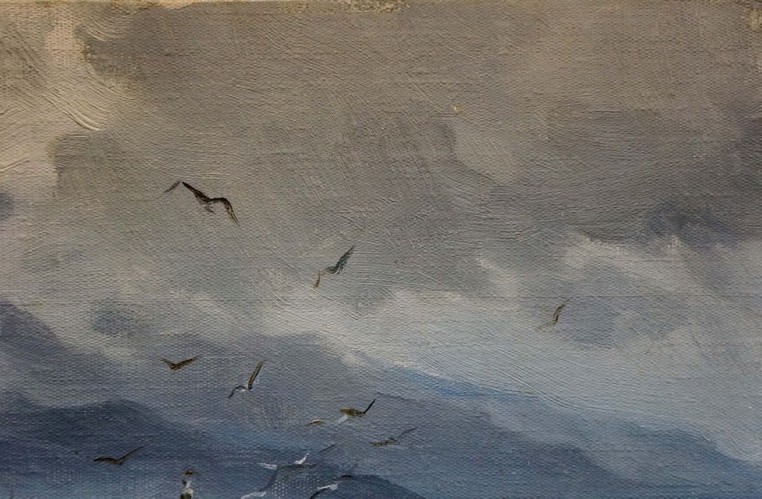 Oil painting Storm Yarovoy Stepan Kalinovich - 4