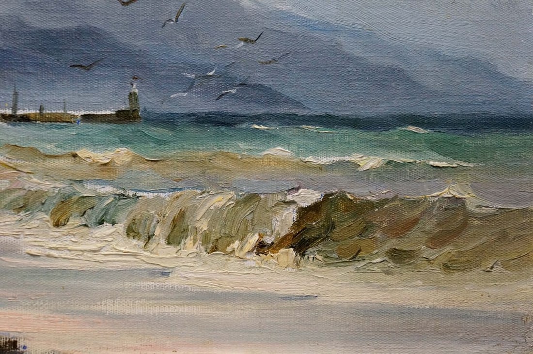 Oil painting Storm Yarovoy Stepan Kalinovich - 5
