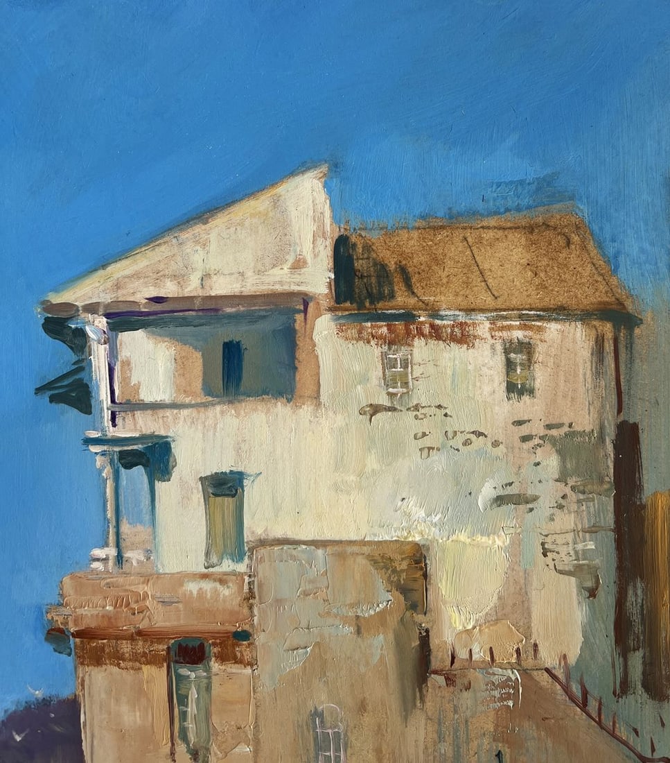 Oil painting Waiting for the tide Yuriy Suprunchuk - 4