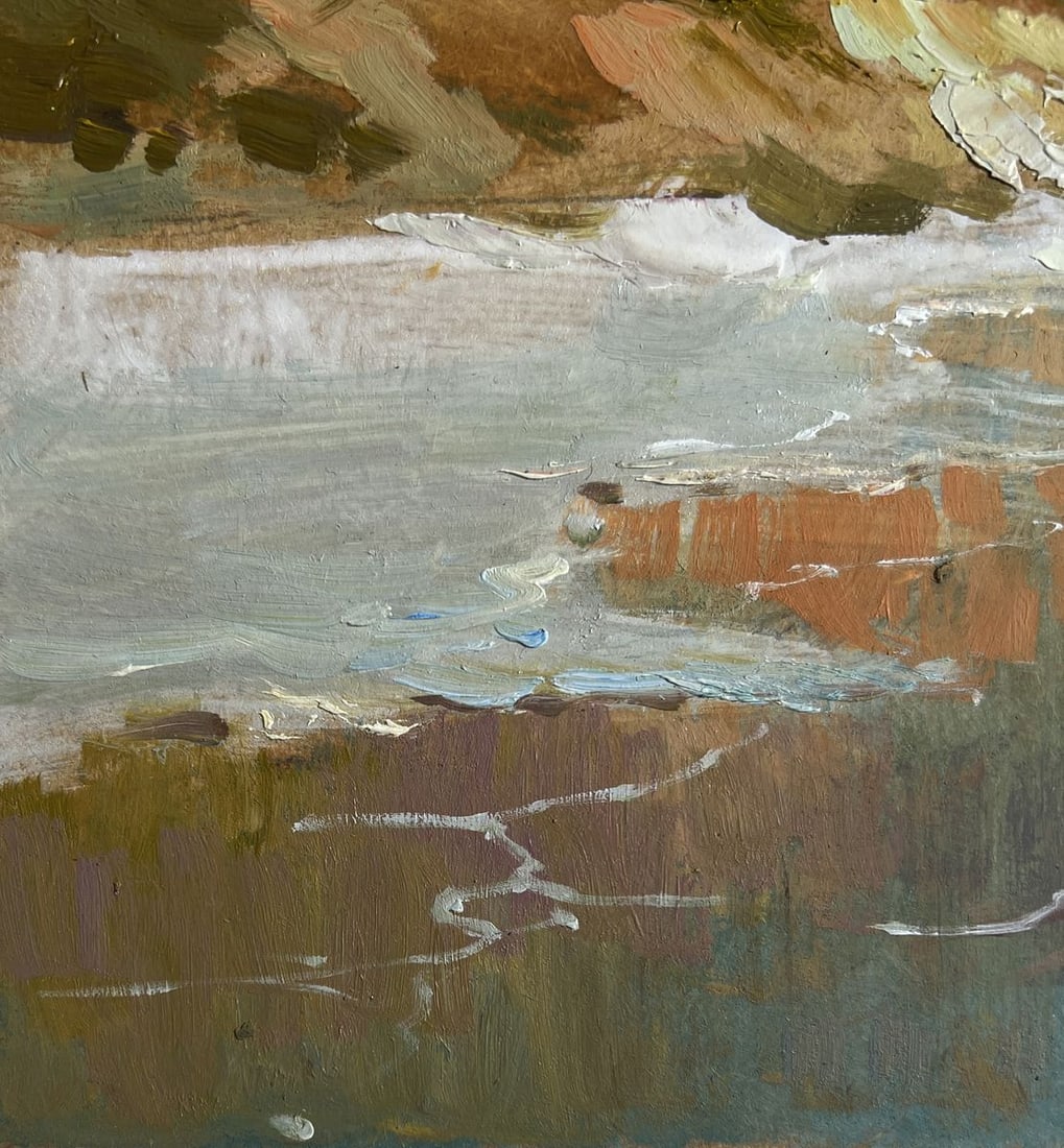 Oil painting The mountains touch the sea Yuriy Suprunchuk - 5