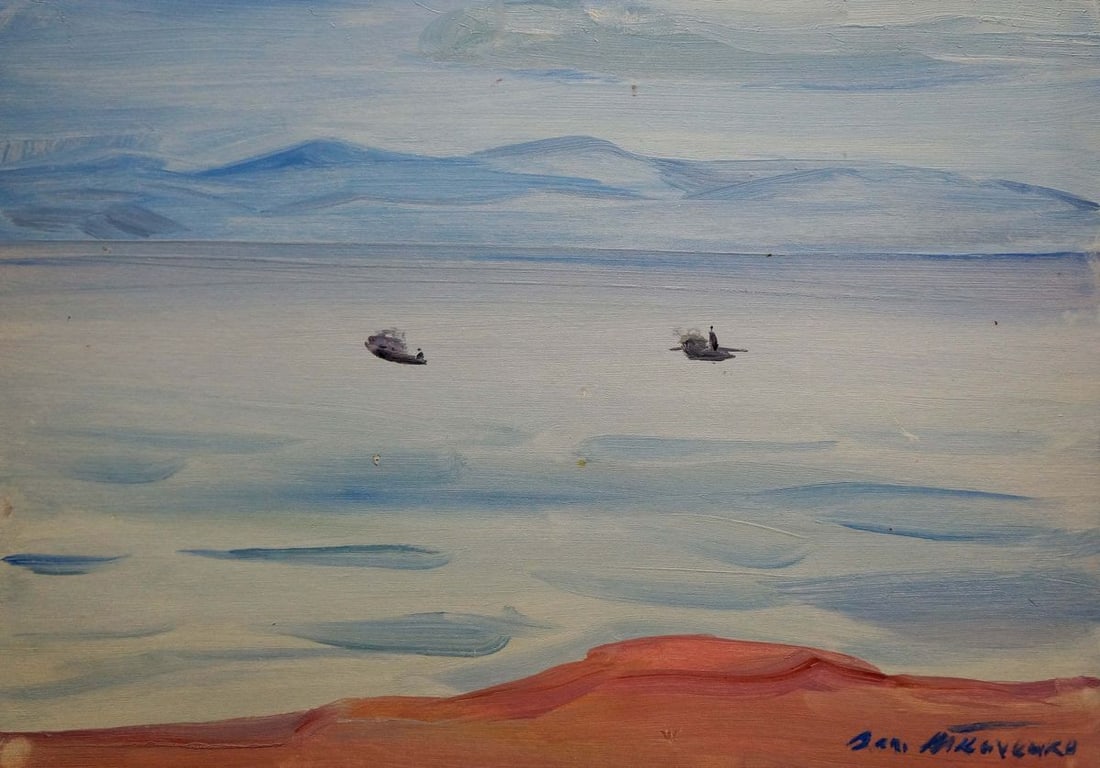 Oil painting It is getting dark Tkachenko Valentin Yakovlevich: Title: Oil painting It is getting dark Tkachenko Valentin Yakovlevich Description: NoVerns 825 *** ABOUT THIS PAINTING *** * TITLE: "It is getting dark" * ARTISTS: Tkachenko Valentin Yakovlevich *