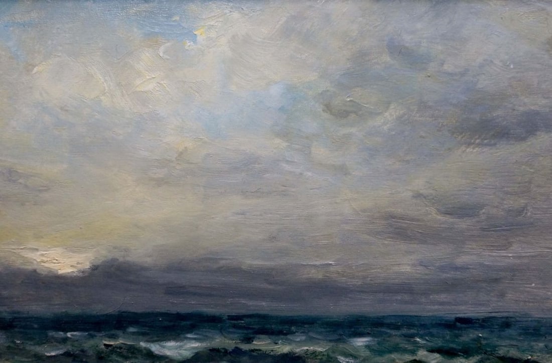 Oil painting Sea waves Sokolov Evgeny Mikhailovich - 4