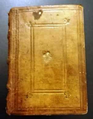 1568 Leather Thomas de Kempis Opuscula Aurea: Opuscula Aurea......, by Thomas de Kempis, printed at Venice by Philip Giunta, 1568. 406 leaves followed by [13], [1] Exercitatio Mentis. In early leather binding with decorative embossments on