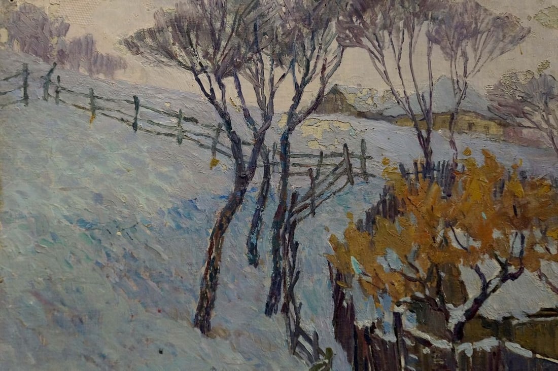 Oil painting At the well Kurennoy Andrey Nikiforovich - 4