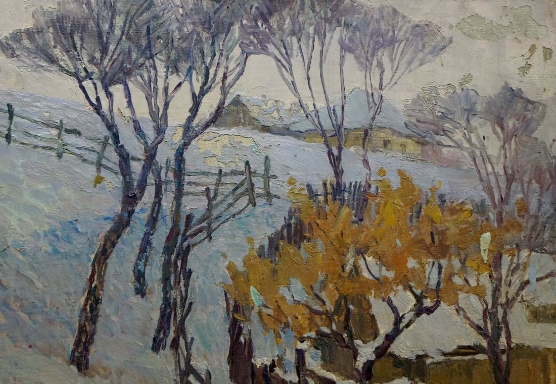 Oil painting At the well Kurennoy Andrey Nikiforovich - 5