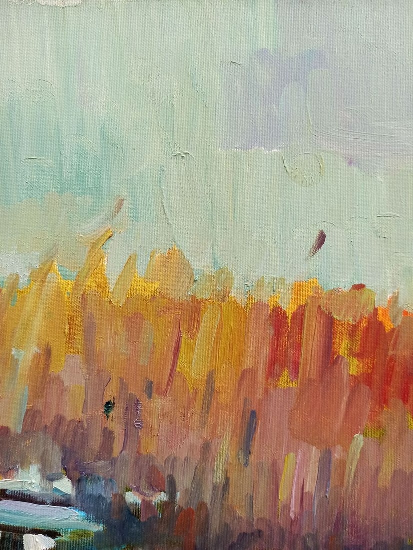 Oil painting Spring Peter Tovpev - 4