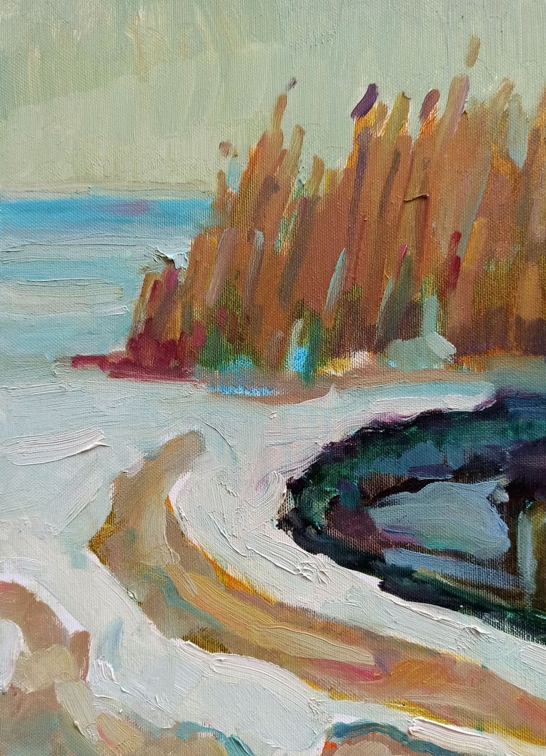 Oil painting Spring Peter Tovpev - 6