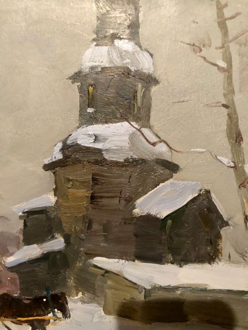 Oil painting Gray day Efimenko Victor Romanovich - 5