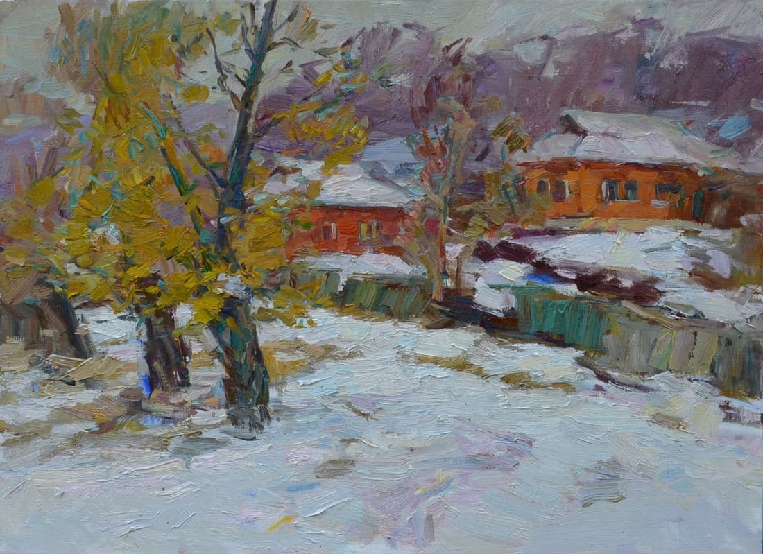 Oli painting Houses on the hill Tepeta Miacheslav: Title: Oli painting Houses on the hill Tepeta Miacheslav Description: No.Tep 82 *** ABOUT THIS PAINTING *** * TITLE: "Houses on the hill" * ARTISTS: Tepeta Miacheslav * SIZE: 55?75 cm/21.65x29.52 inch