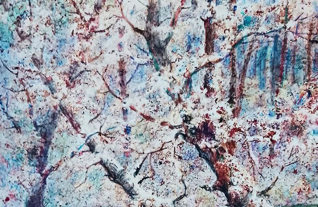 Oil painting After the winter snowstorm Vitaly Duhnevich - 2