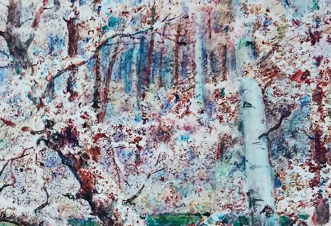 Oil painting After the winter snowstorm Vitaly Duhnevich - 3