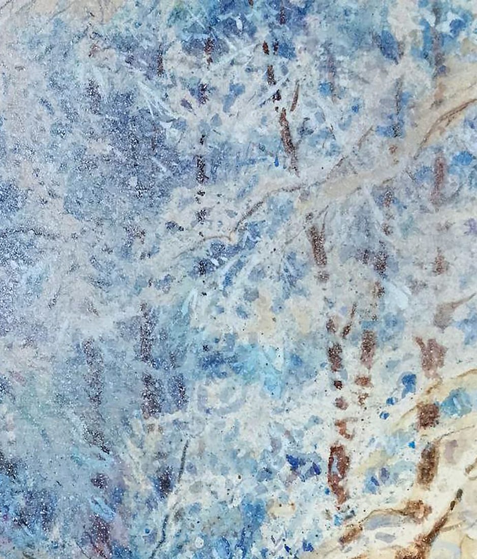 Oil painting Impressions of the winter forest Vitaly Duhnevich - 3