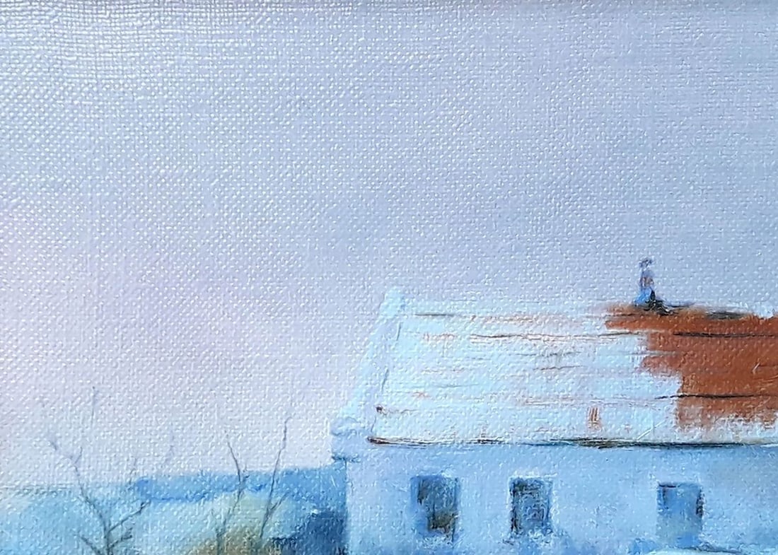 Oil painting Winter Korkishko Vasily - 3