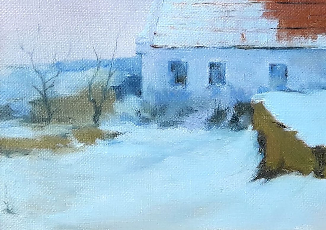 Oil painting Winter Korkishko Vasily - 5