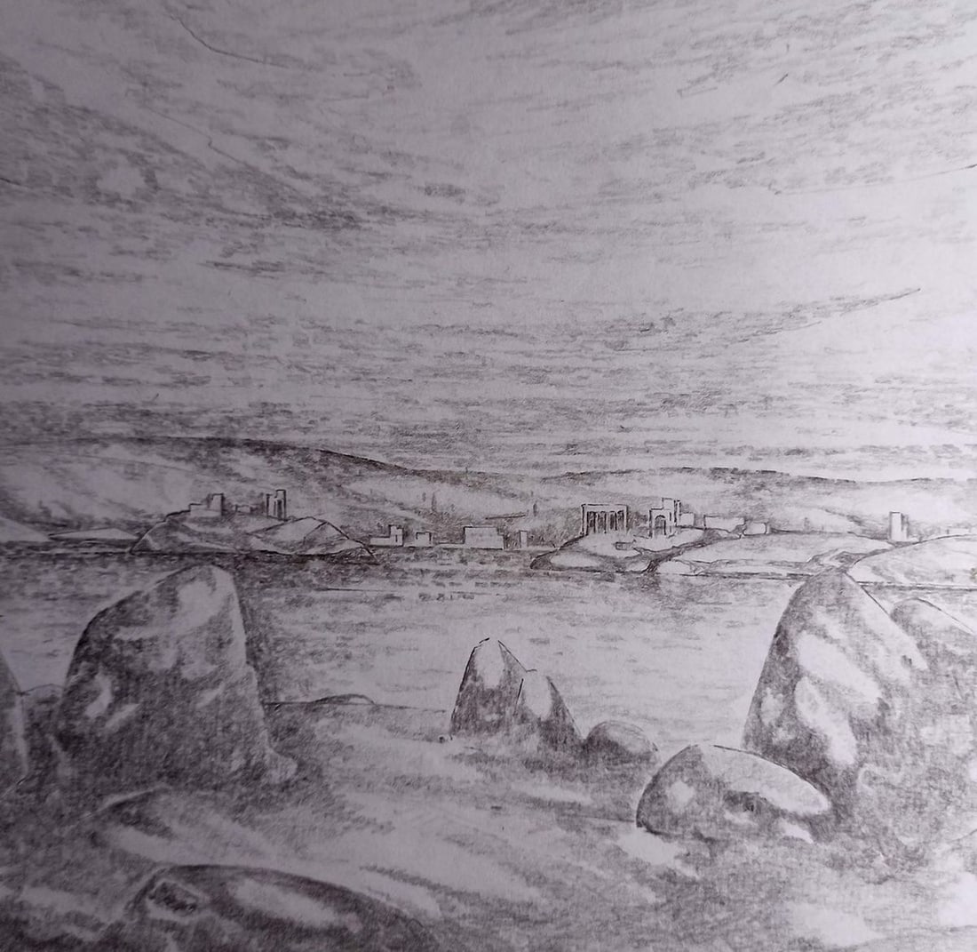 Pencil painting Call of the past Peter Tovpev: Title: Pencil painting Call of the past Peter Tovpev Description: No.Dobr 295 *** ABOUT THIS PAINTING *** * TITLE: "Call of the past" * ARTISTS: Peter Tovpev * SIZE: -x- cm/-x- inches' * MEDIUM: penci