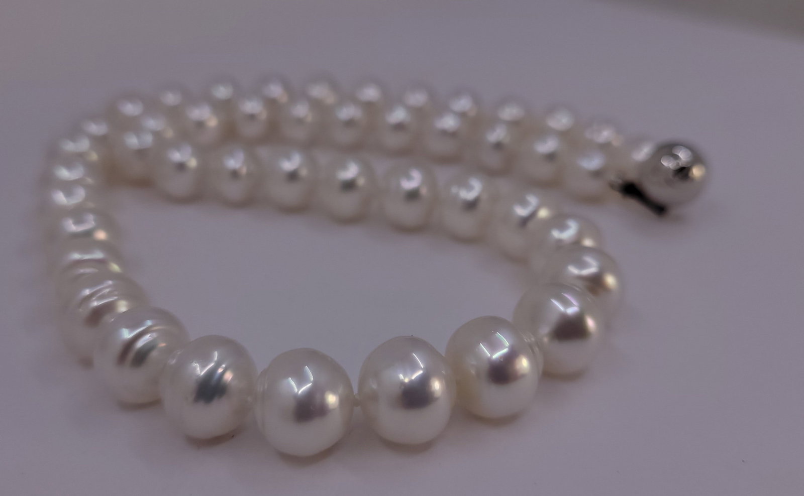 Necklace PSL Certified Australian South Sea Pearls - 9.0x11.2mm - 18