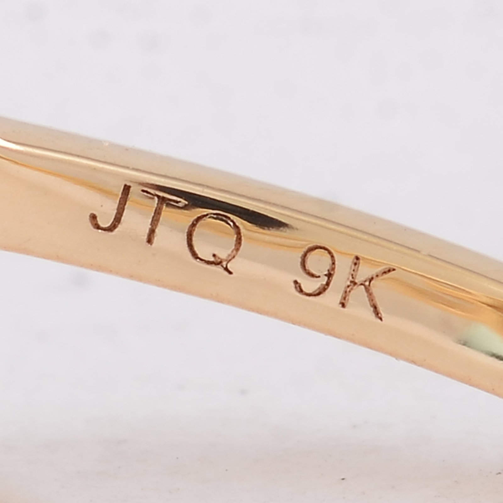 1.84 Ct Pear Tourmaline 9K Gold Ring - 5
