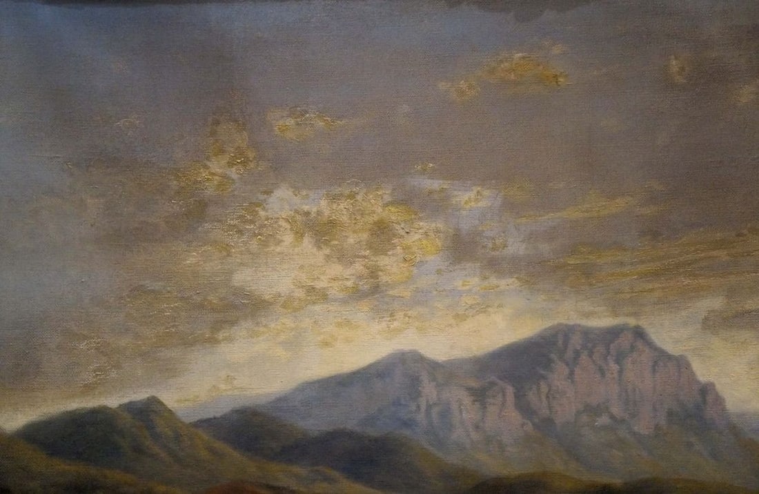 Oil painting Natural landscape F. W. Nickel - 3
