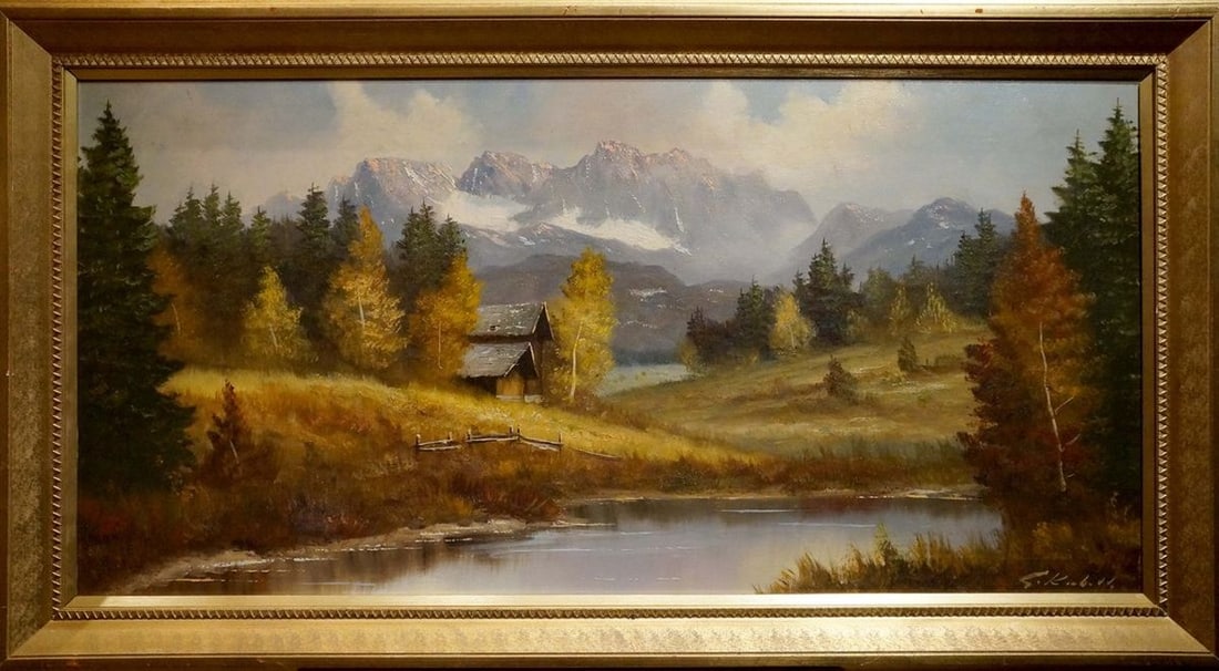 Oil painting Away from everyone Kubass J. (1 of 10)
